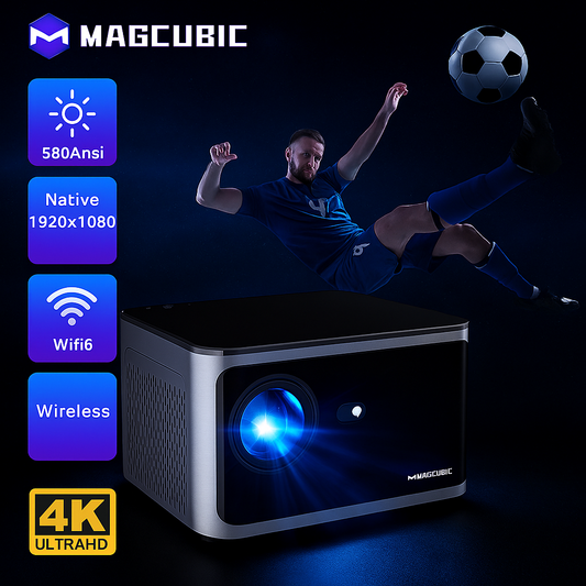 4K Smart Projector Full HD with Voice Control- Home Cinema Theater