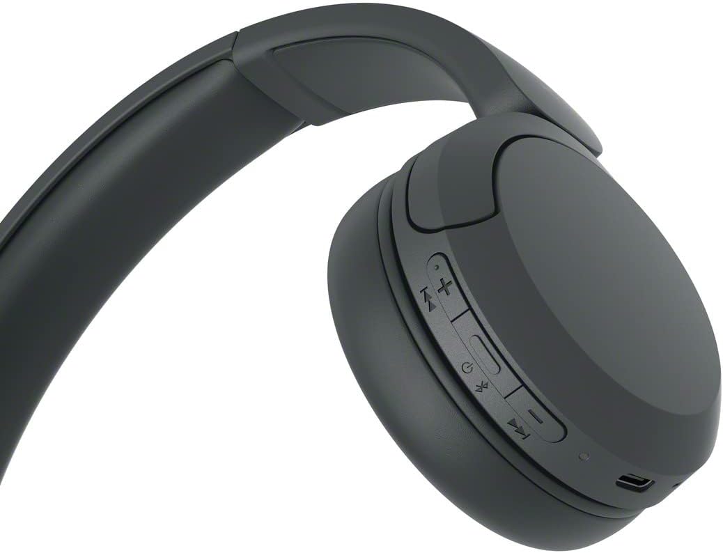 Sony WH-CH520 Wireless Headphones Bluetooth On-Ear Headset with Microphone -Black