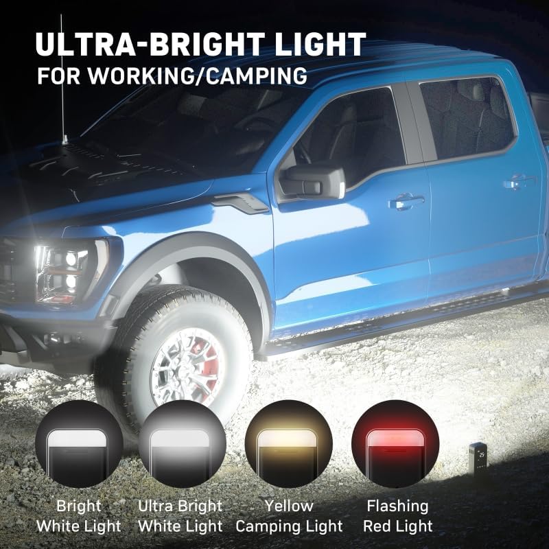 Portable Air Inflator with Fast Inflation- for bike & car tires, balls and more