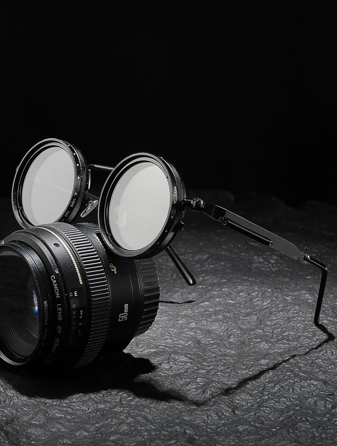 Adjustable Tint Sunglasses- 1-9 Gears (for high sunlight and outdoors)