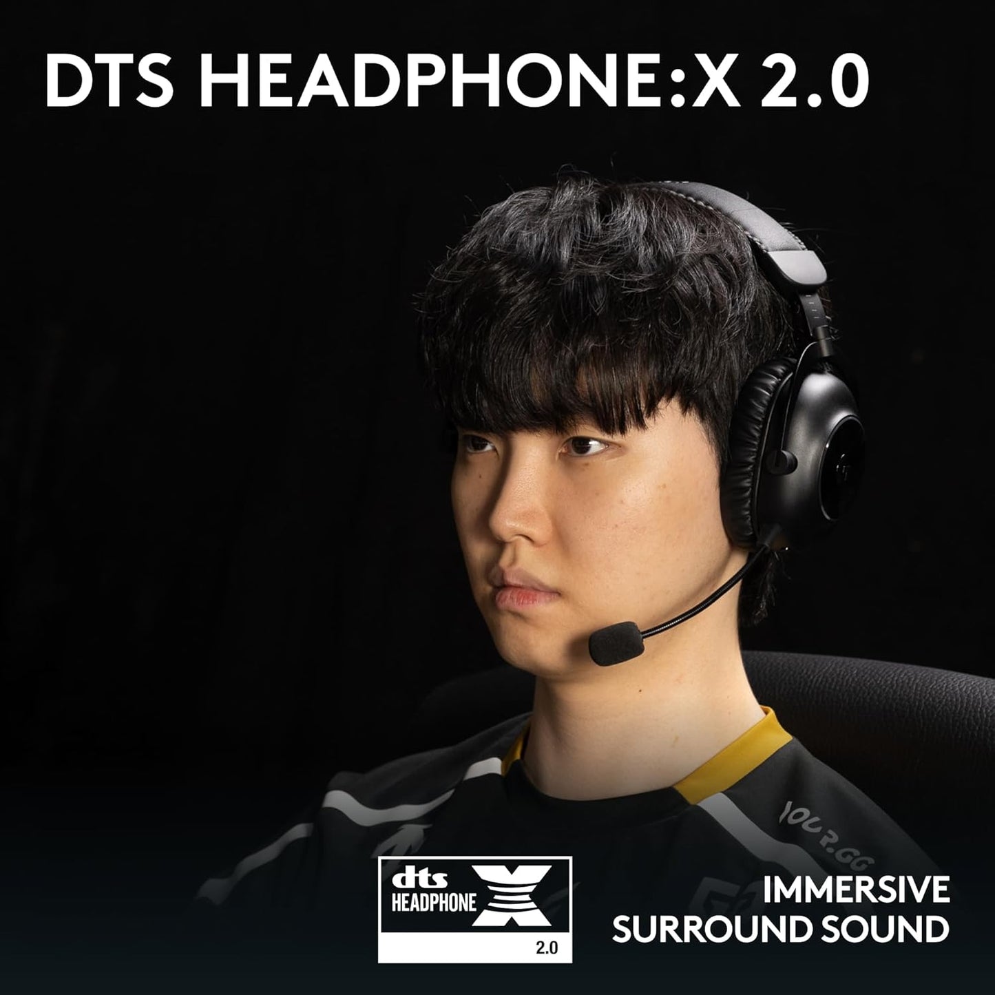 Logitech G PRO X 2 Lightspeed Wireless Gaming Headset with Mic (Black)