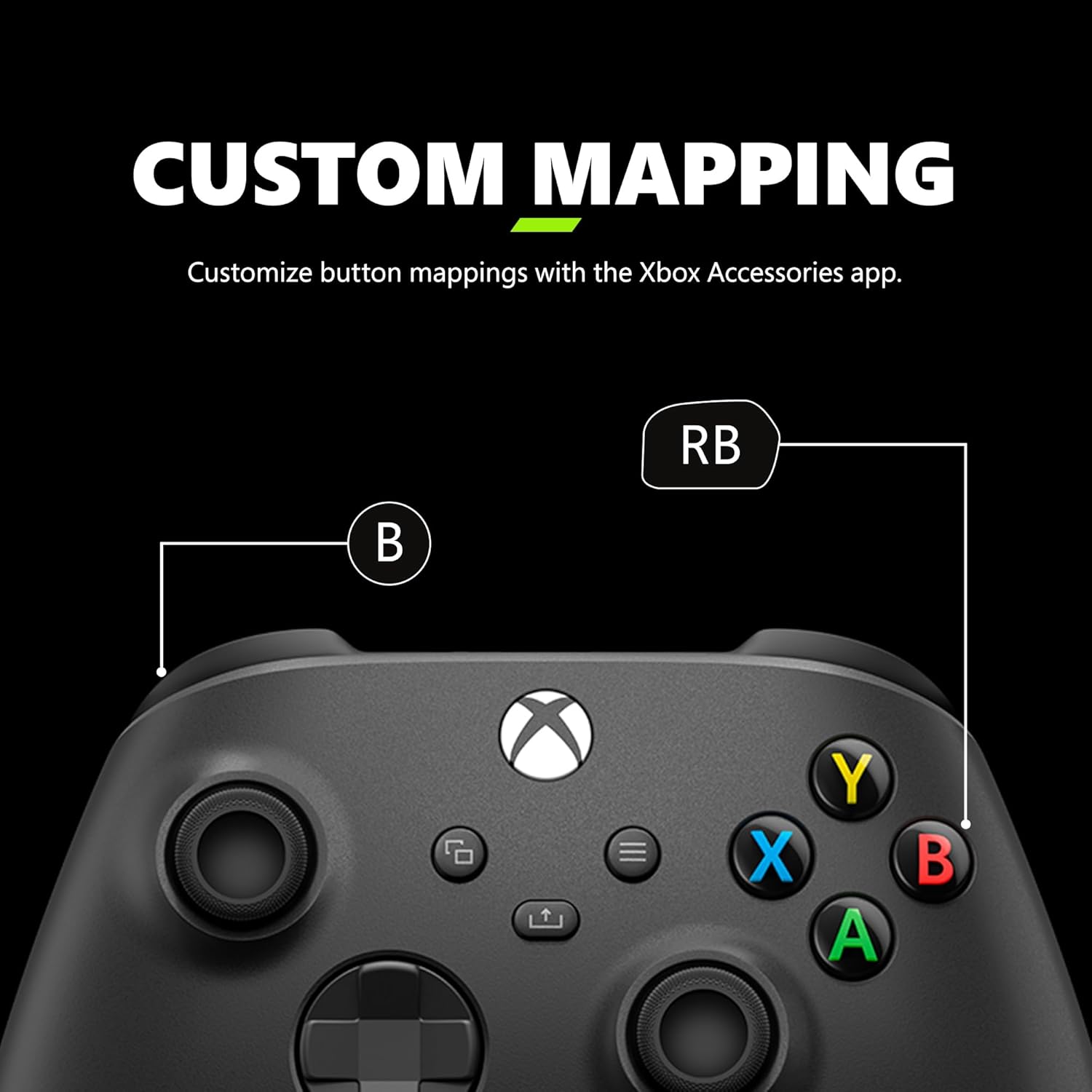 X-Box Wireless Gaming Controller (2025) – Carbon Black – Play on  Windows, Android + VR headsets