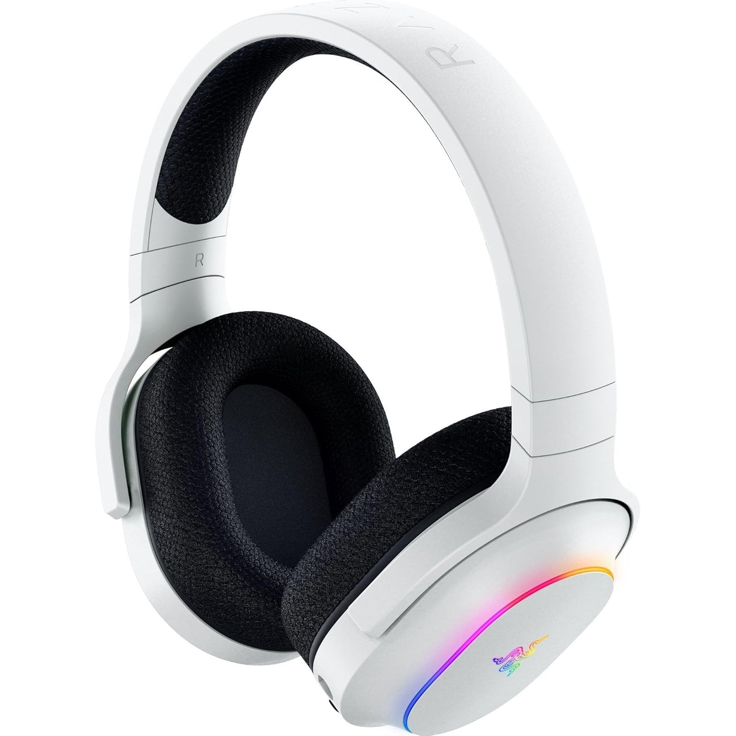 Razor Barracuda X Chroma Wireless Gaming Headset: 2.4Ghz Wireless & Bluetooth - Lightweight  (White)