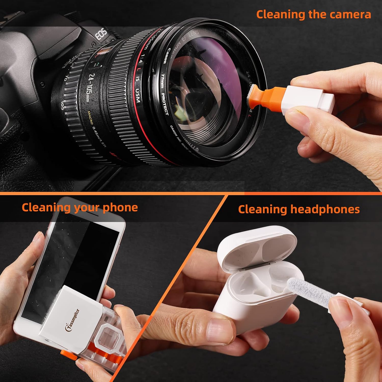 Keyboard Cleaner + Laptop Cleaning Kit- All-In-One Keyboard Cleaning Kit