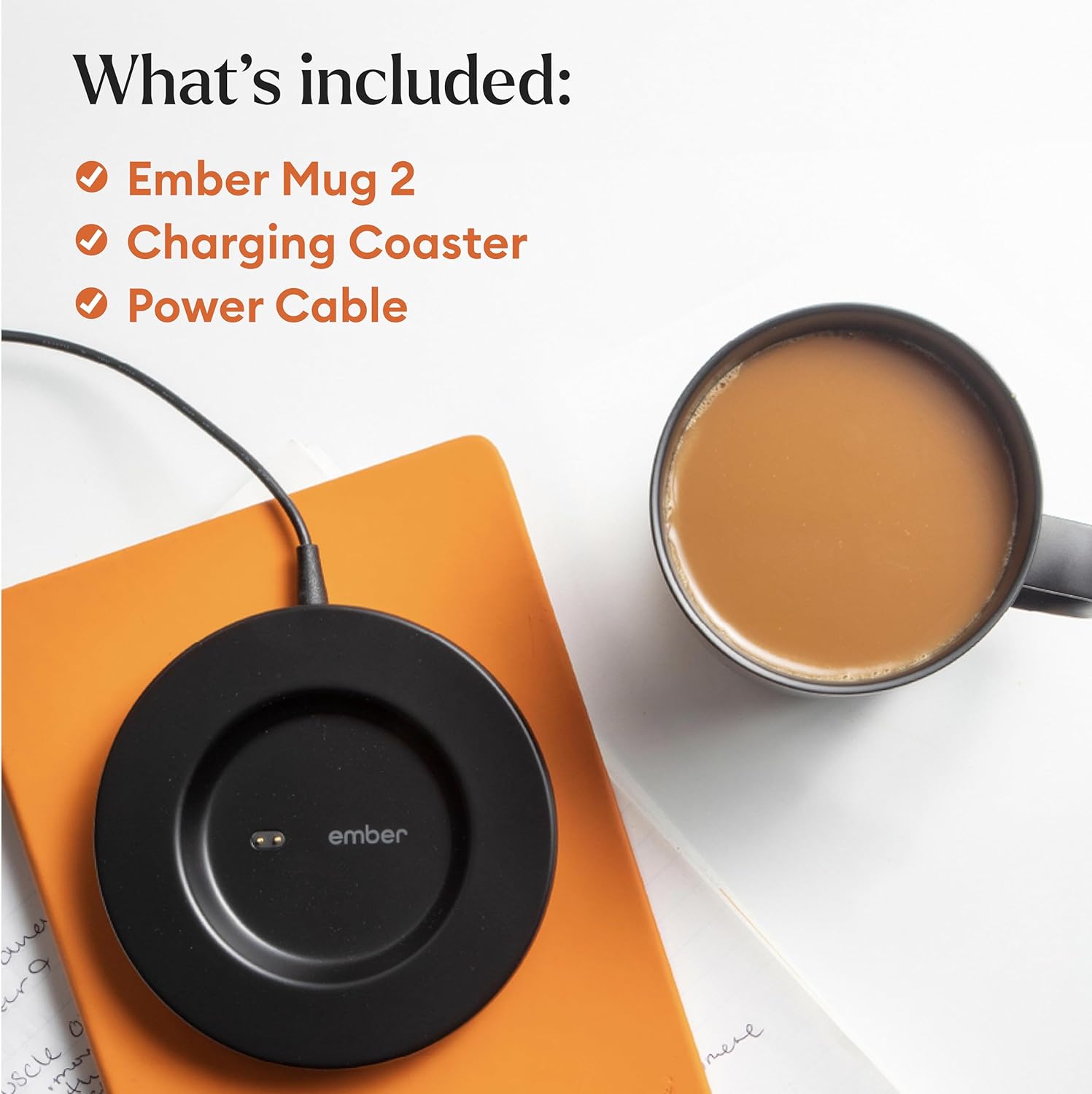 Ember Temperature Control Smart Mug 2- App-Controlled Heated Coffee Mug with 80 Min Battery Life (Black)