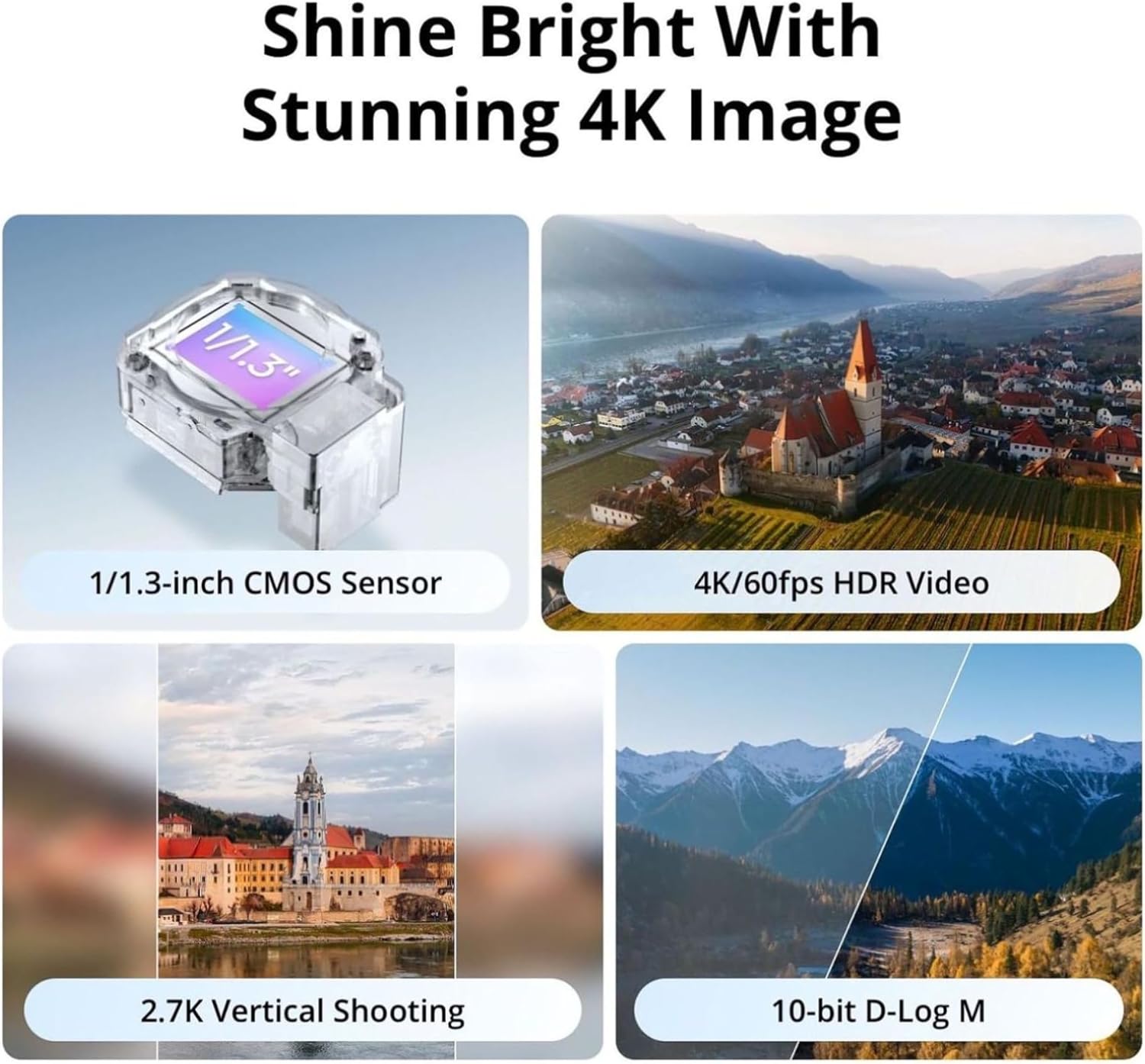 DJI Flip Drone RC-N3 with 4K UHD Camera