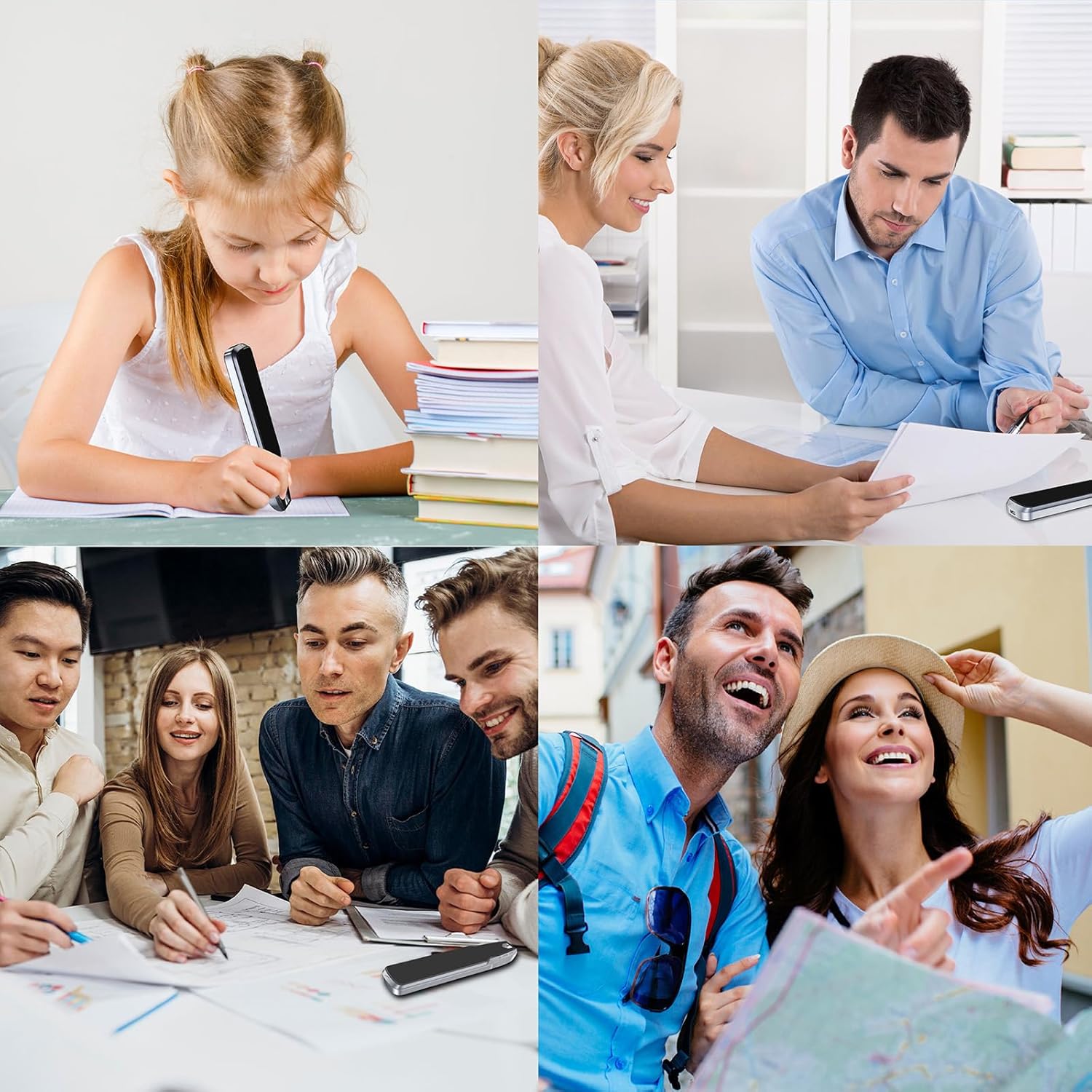 Translator Pen & Scan Reader Pen - with 112 Languages (Silver and Black)