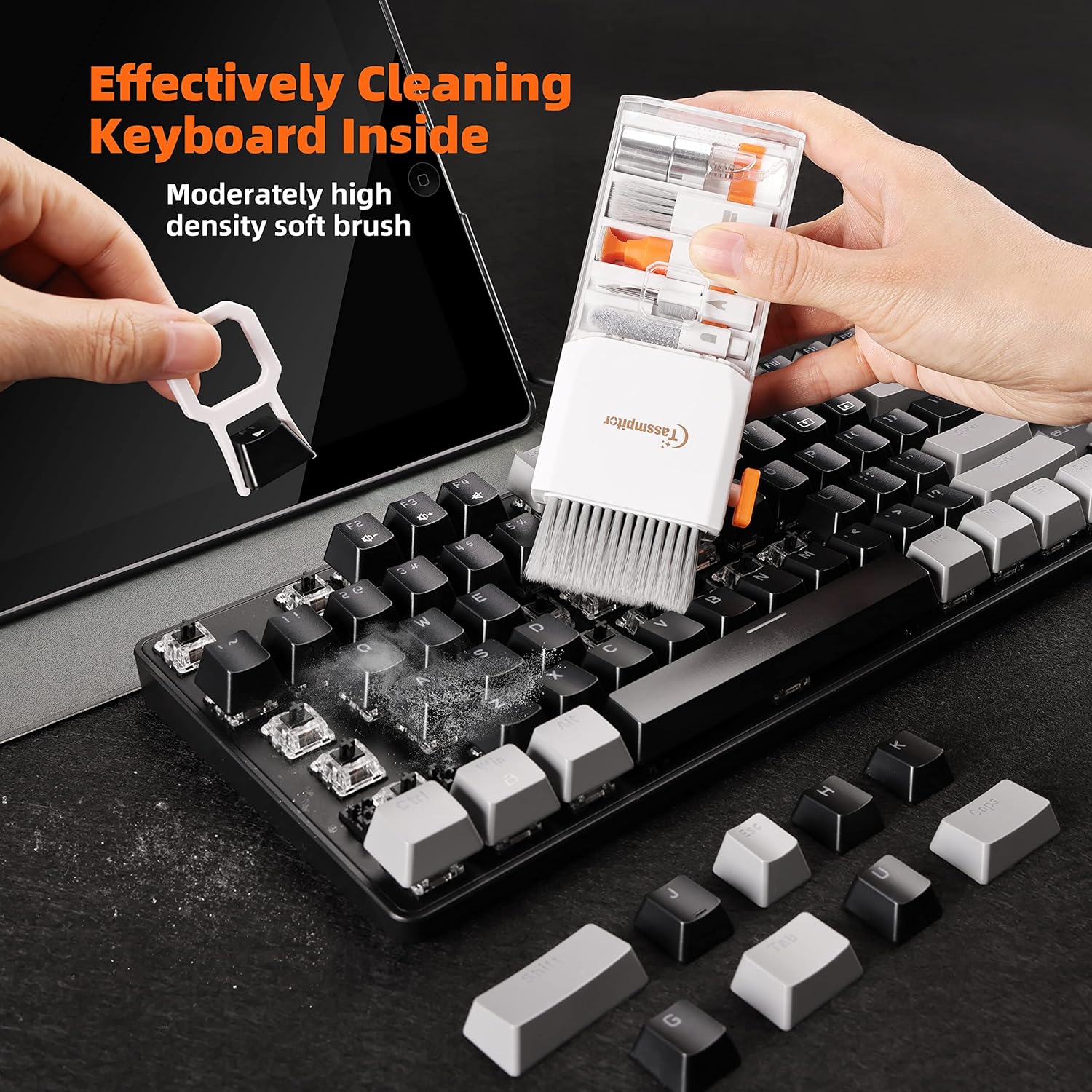 Keyboard Cleaner + Laptop Cleaning Kit- All-In-One Keyboard Cleaning Kit