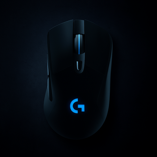 Logitech G703 Lightspeed Wireless Gaming Mouse W/Hero 25K Sensor (Black)