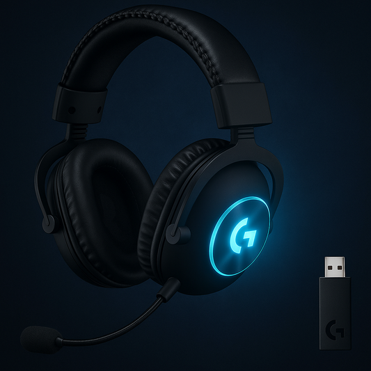 Logitech G PRO X Wireless LIGHTSPEED Gaming Headset with Blue VO!CE Mic Filter - Black