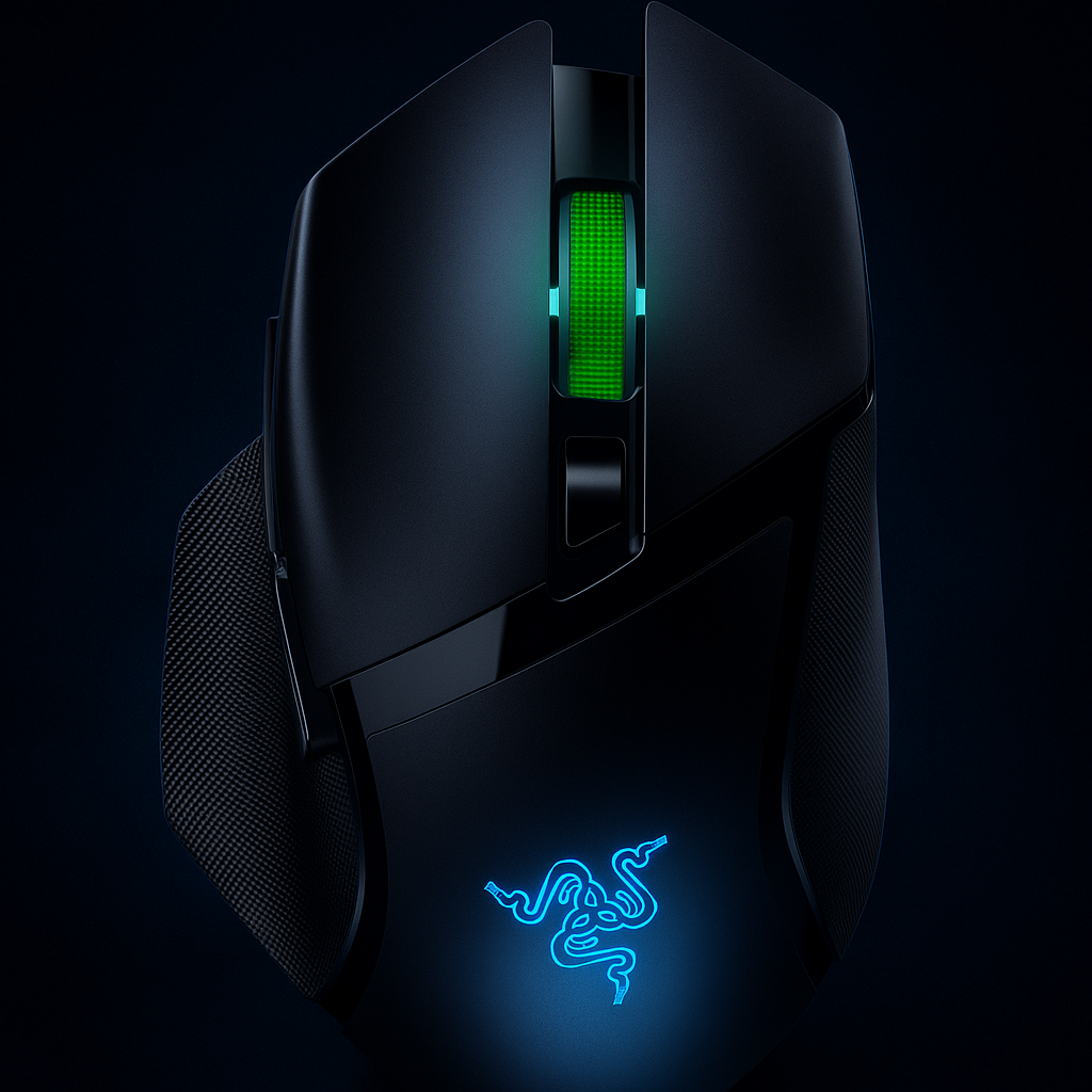 Razer Basilisk V3 X Hyperspeed Customizable Wireless Gaming Mouse- Classic Black