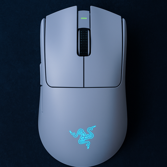 Razer Viper V3 Pro Wireless Esports Gaming Mouse: Symmetrical - 55G Lightweight (White)