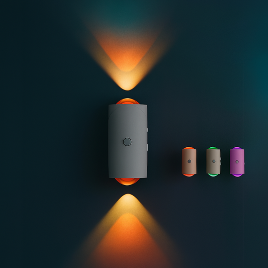 Smart Motion Sensor Night Light- Motion Sensor Light for Indoors (Magnetic & Rechargable)