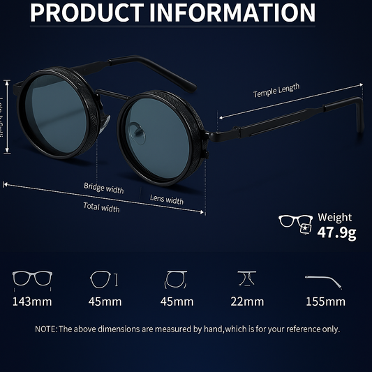 Adjustable Tint Sunglasses- 1-9 Gears (for high sunlight and outdoors)