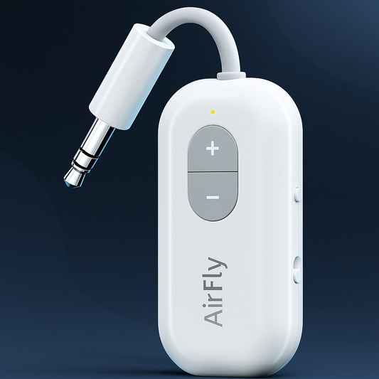 Airfly Connector | Bluetooth Wireless Audio Transmitter Adapter for Airpods