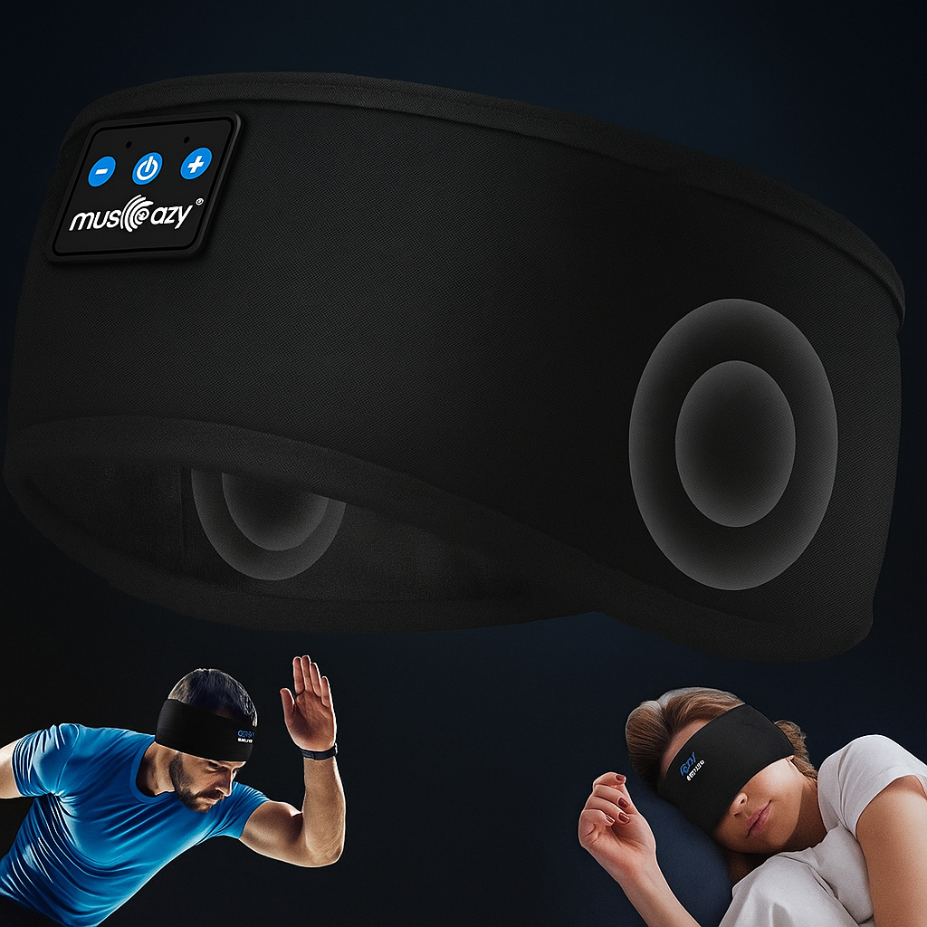 Bluetooth Sleep Headphones  - Sweat Resistant Sleeping Earbuds with Ultra-Thin HD Stereo Speaker