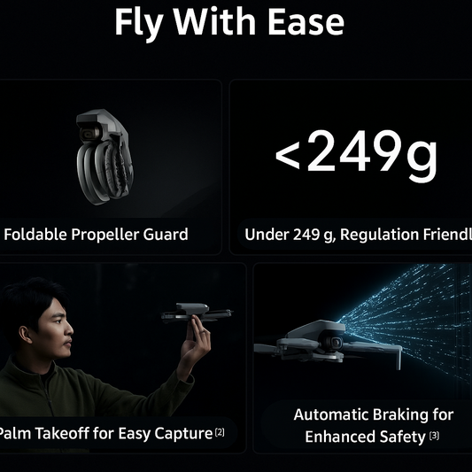 DJI Flip Drone RC-N3 with 4K UHD Camera