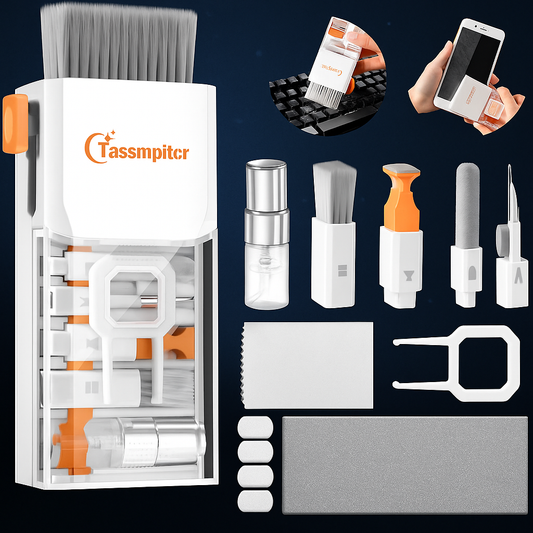 Keyboard Cleaner + Laptop Cleaning Kit- All-In-One Keyboard Cleaning Kit