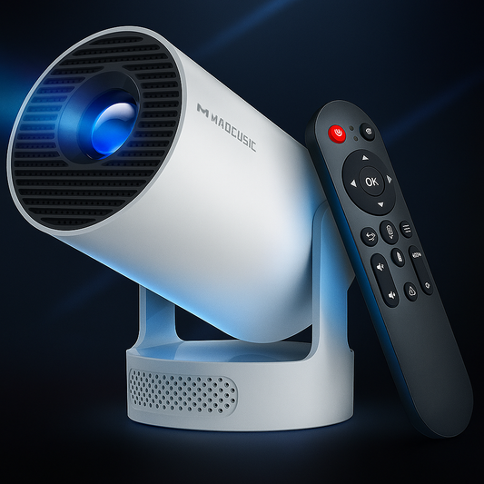 Mini Projector 4K Support with Wifi 6 and Bluetooth - for movies and series