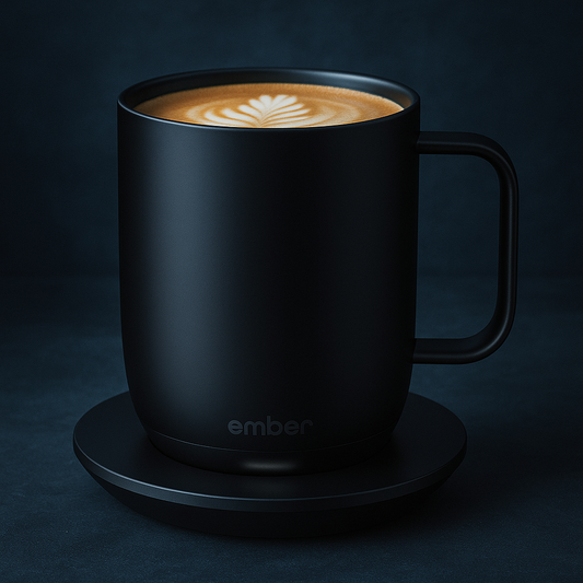 Ember Temperature Control Smart Mug 2- App-Controlled Heated Coffee Mug with 80 Min Battery Life (Black)