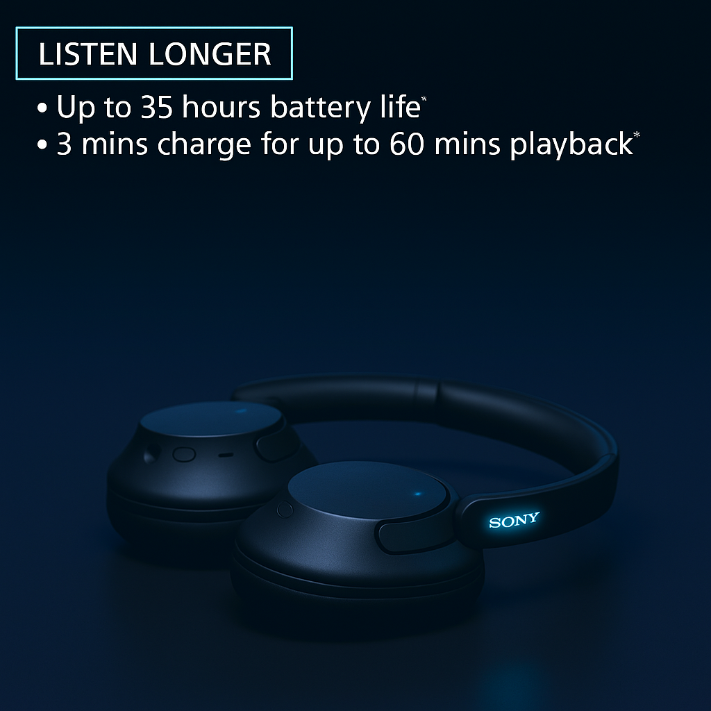 Sony WH-CH720N Noise Canceling Wireless Headphones with Alexa Built-In