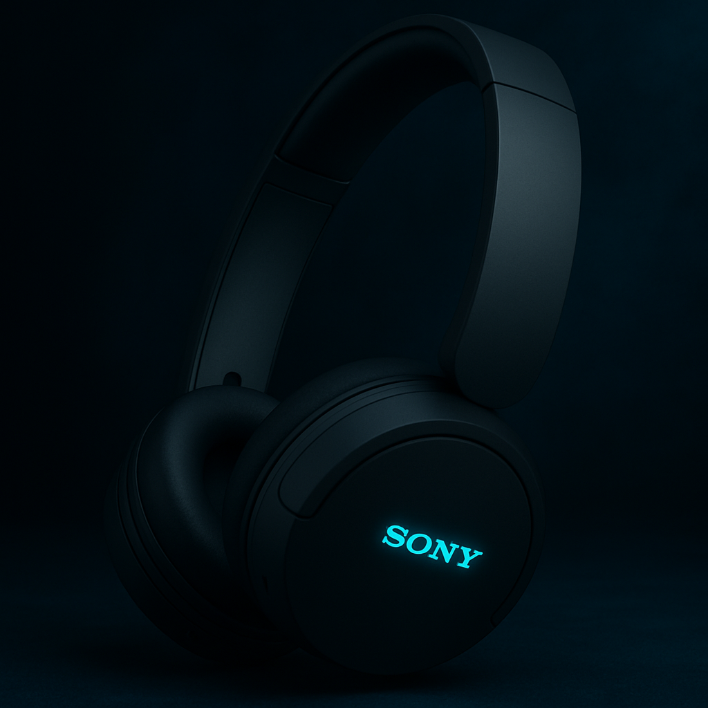 Sony WH-CH520 Wireless Headphones Bluetooth On-Ear Headset with Microphone -Black