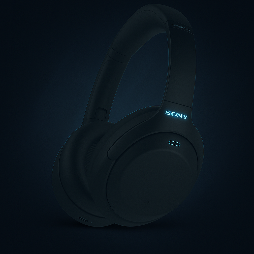 Sony WH-1000XM4 Wireless Premium Noise Canceling Overhead Headphones with Alexa Voice Control ( Black)