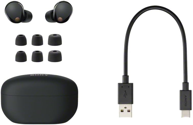 Sony WF-1000XM5 Truly Wireless Bluetooth Noise Canceling Earbuds: In-Ear with Alexa Built-In