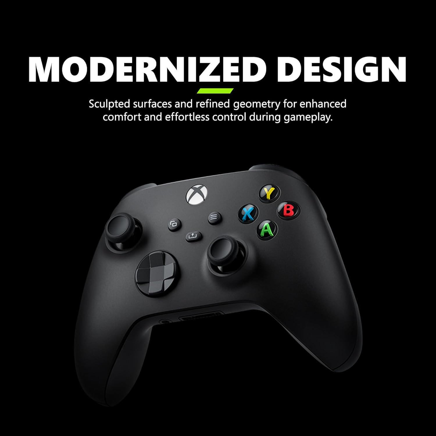 X-Box Wireless Gaming Controller (2025) – Carbon Black – Play on  Windows, Android + VR headsets