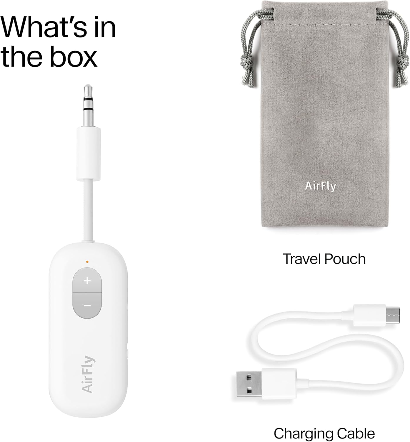 Airfly Connector | Bluetooth Wireless Audio Transmitter Adapter for Airpods