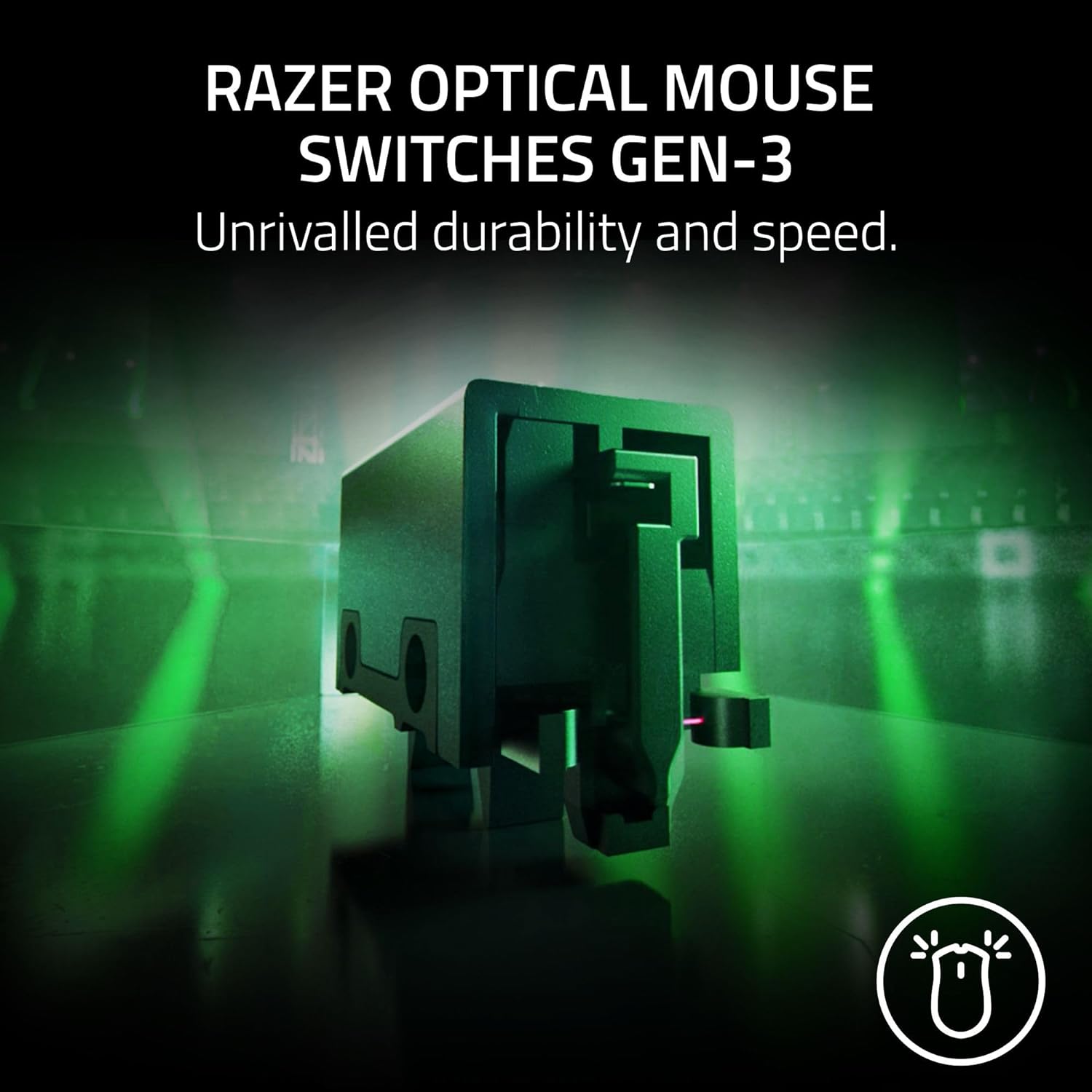 Razor Viper V3 Pro Wireless Esports Gaming Mouse: Symmetrical - 55G Lightweight (White)