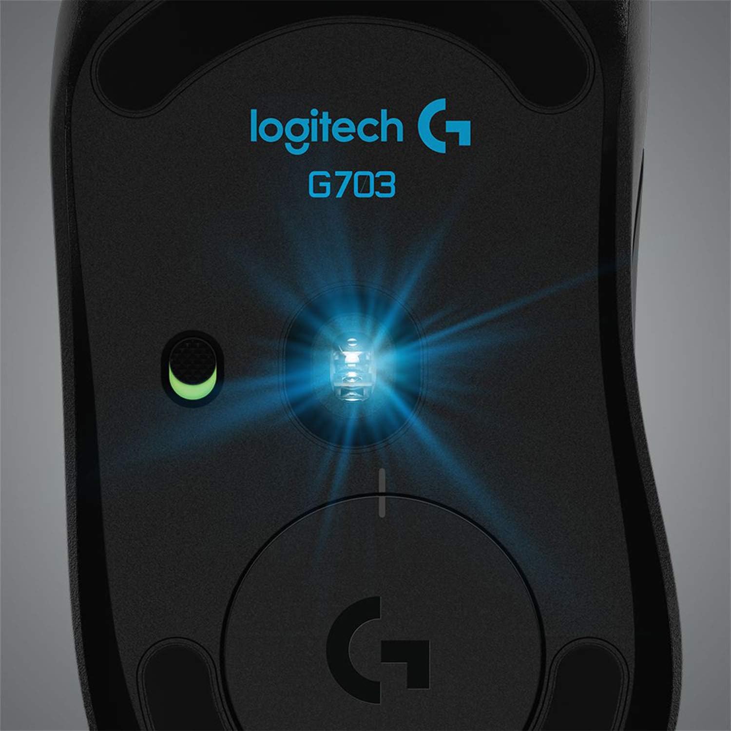 Logitech G703 Lightspeed Wireless Gaming Mouse W/Hero 25K Sensor (Black)