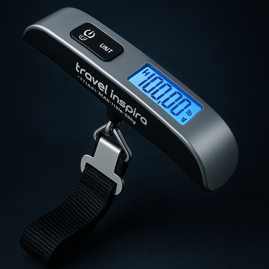 Digital Luggage Scale - Portable Digital Hanging Baggage Scale for Travel & Suitcase Weight