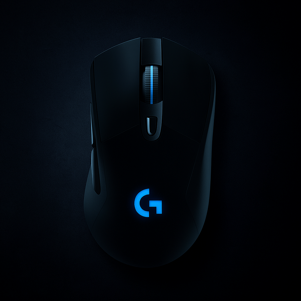 Logitech G703 Lightspeed Wireless Gaming Mouse W/Hero 25K Sensor (Black)