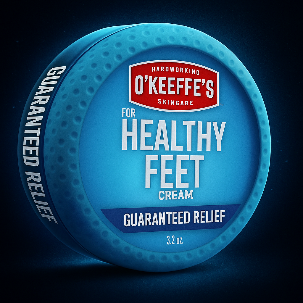 O'Keeffe's Healthy Feet Cream - (1 Pack) - Guaranteed Relief for Extremely Cracked & Dry Feet (special limited product)