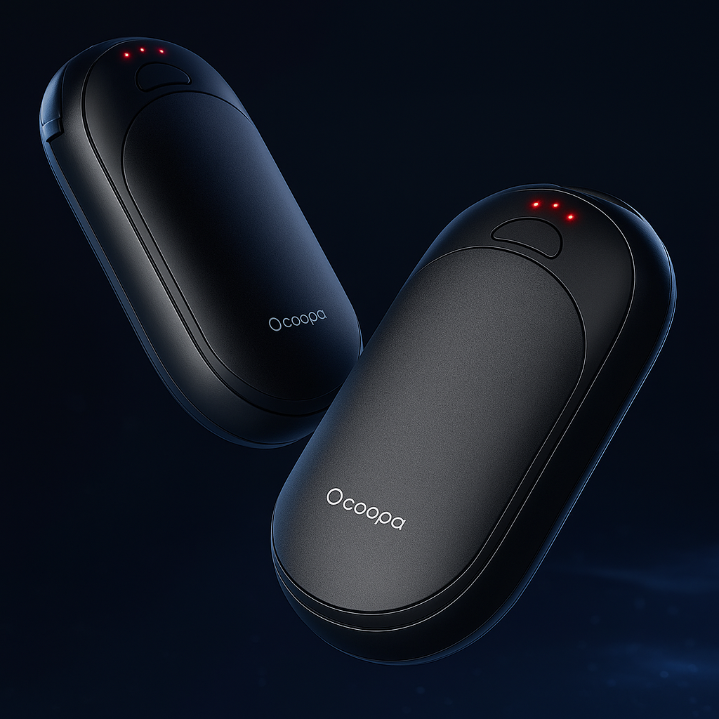Magnetic Hand Warmers for Winter - Rechargeable 2 Pack