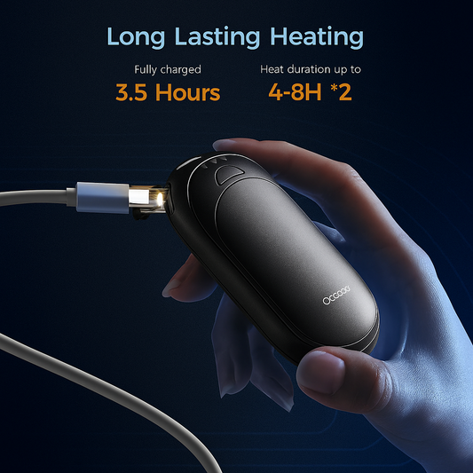 Magnetic Hand Warmers for Winter - Rechargeable 2 Pack