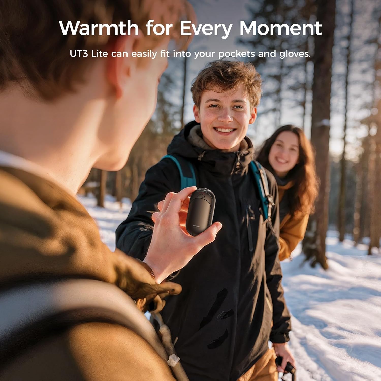 Magnetic Hand Warmers for Winter - Rechargeable 2 Pack